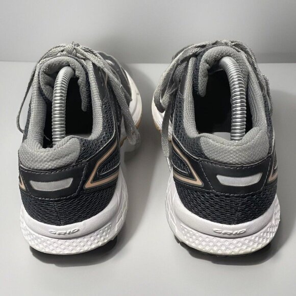 Saucony Cohesion Womens Size 9.5 Gray/Pink Running Walking Shoes Comfort Casual - Picture 5 of 9